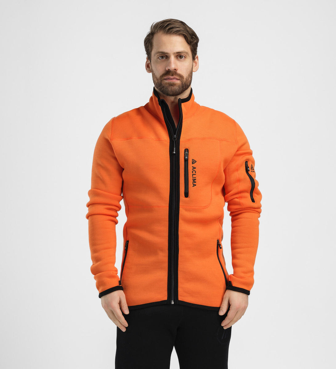 Chemise Homme Manches Longues en Laine Mérinos 100% - Merino Haut Chemise Homme Manches Longues en Laine Mérinos 100% - Merino Haut