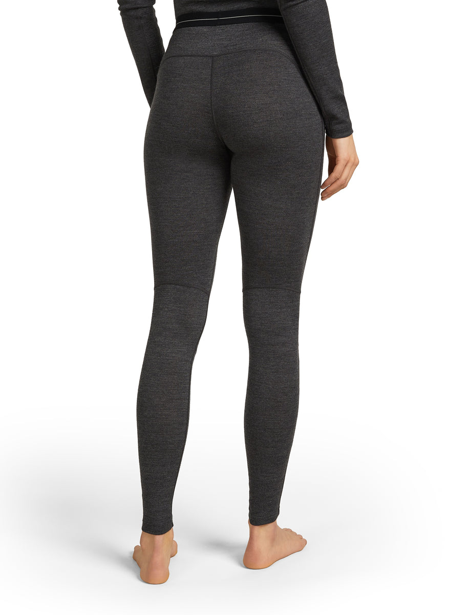 Icebreaker Femmes – 2x Leggings Thermiques Merino 260 Tech – Noir Taille S
