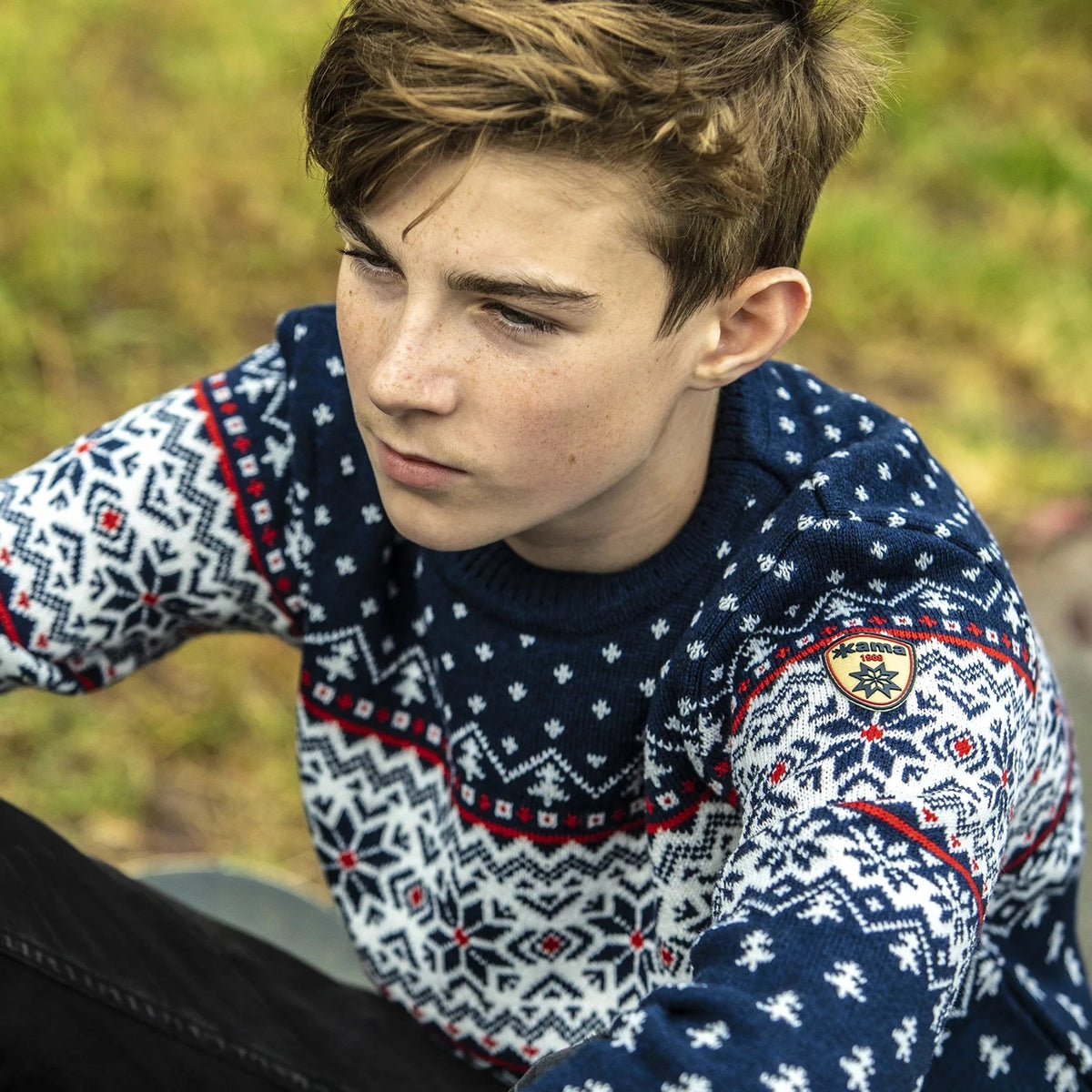 Kama Skipullover Mit Windstopper Norweger Pullover Windstopper