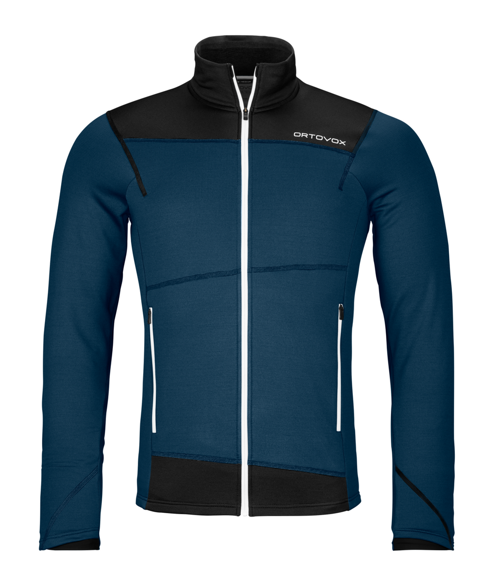 Ortovox Fleece Light Jacket Herren mit Merino Innenseite – Merino