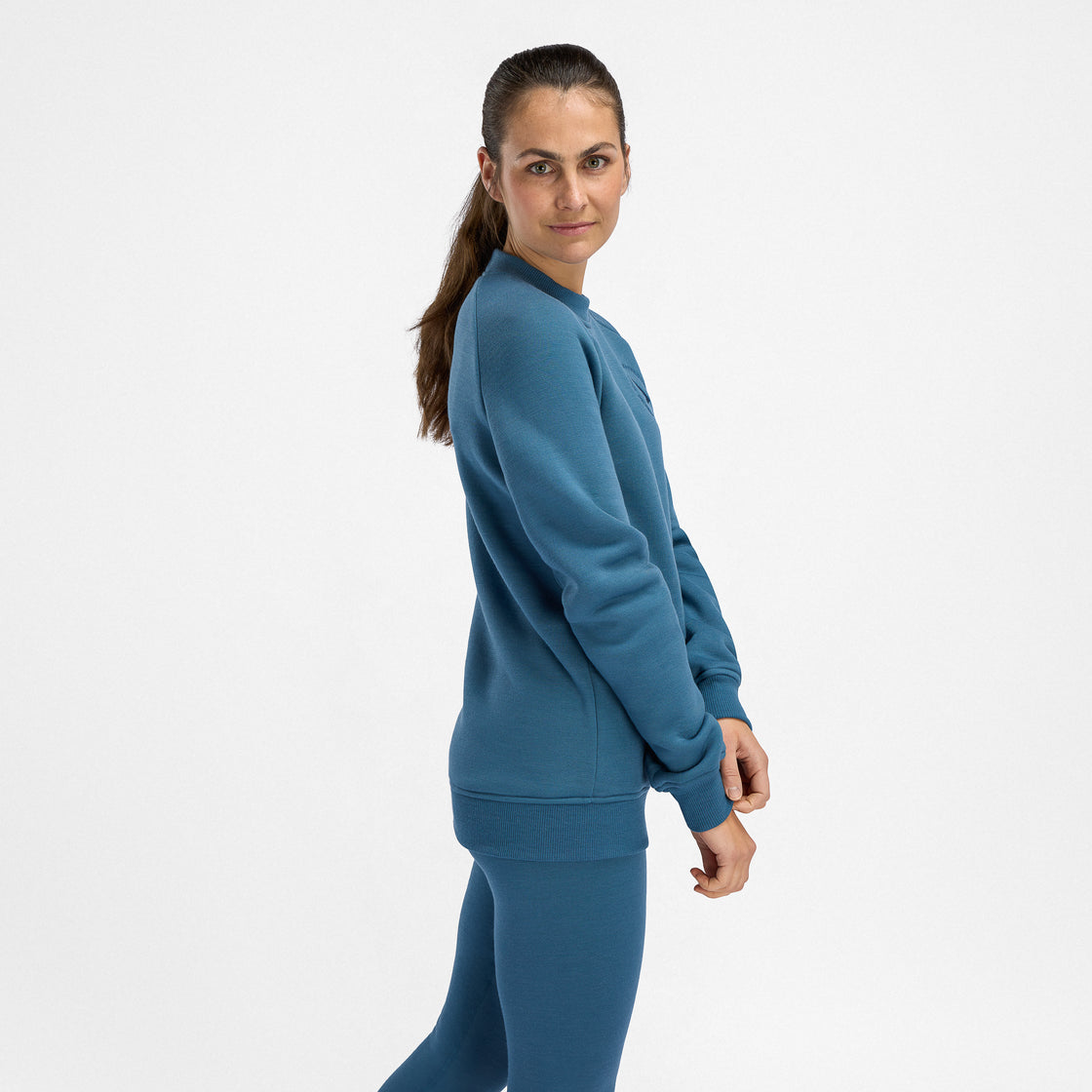 Fleecewool Crew Neck Damen