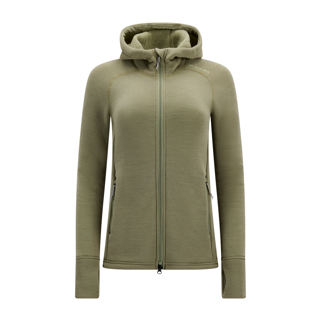 Merino Fleecewool Hooded Jacket Women
