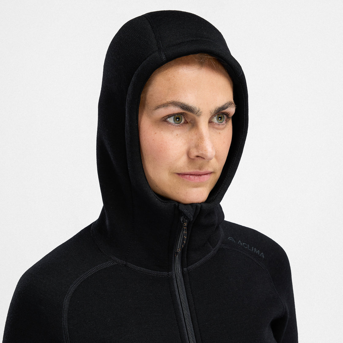 Merino Fleecewool Hooded Jacket Women