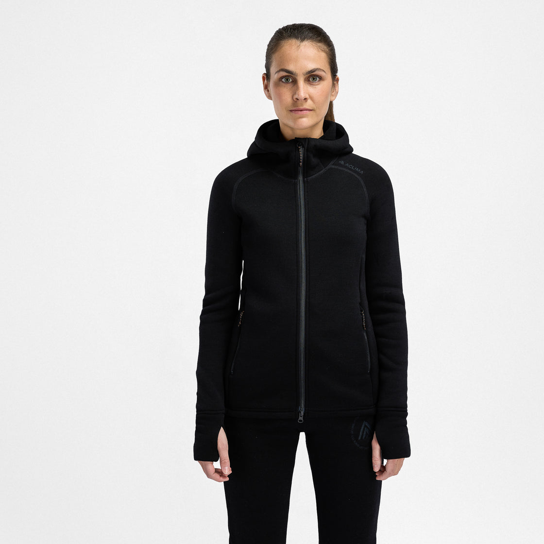 Merino Fleecewool Hooded Jacket Women