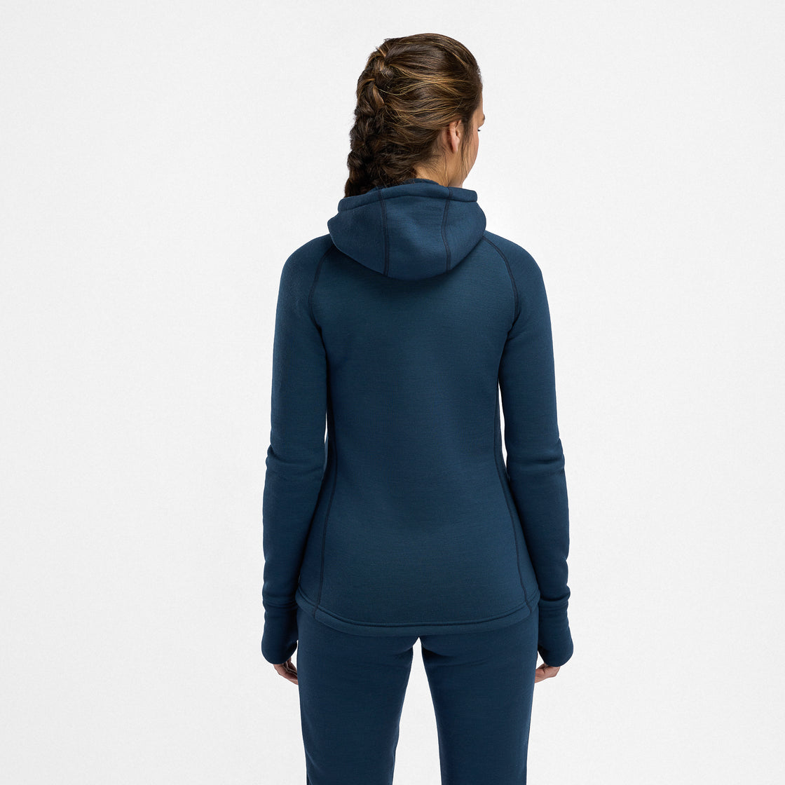 Merino Fleecewool Hooded Jacket Women