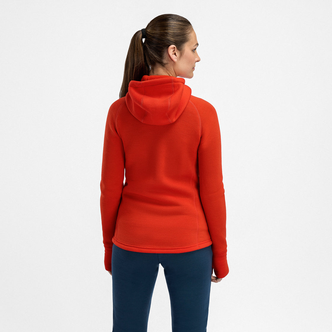 Merino Fleecewool Hooded Jacket Women