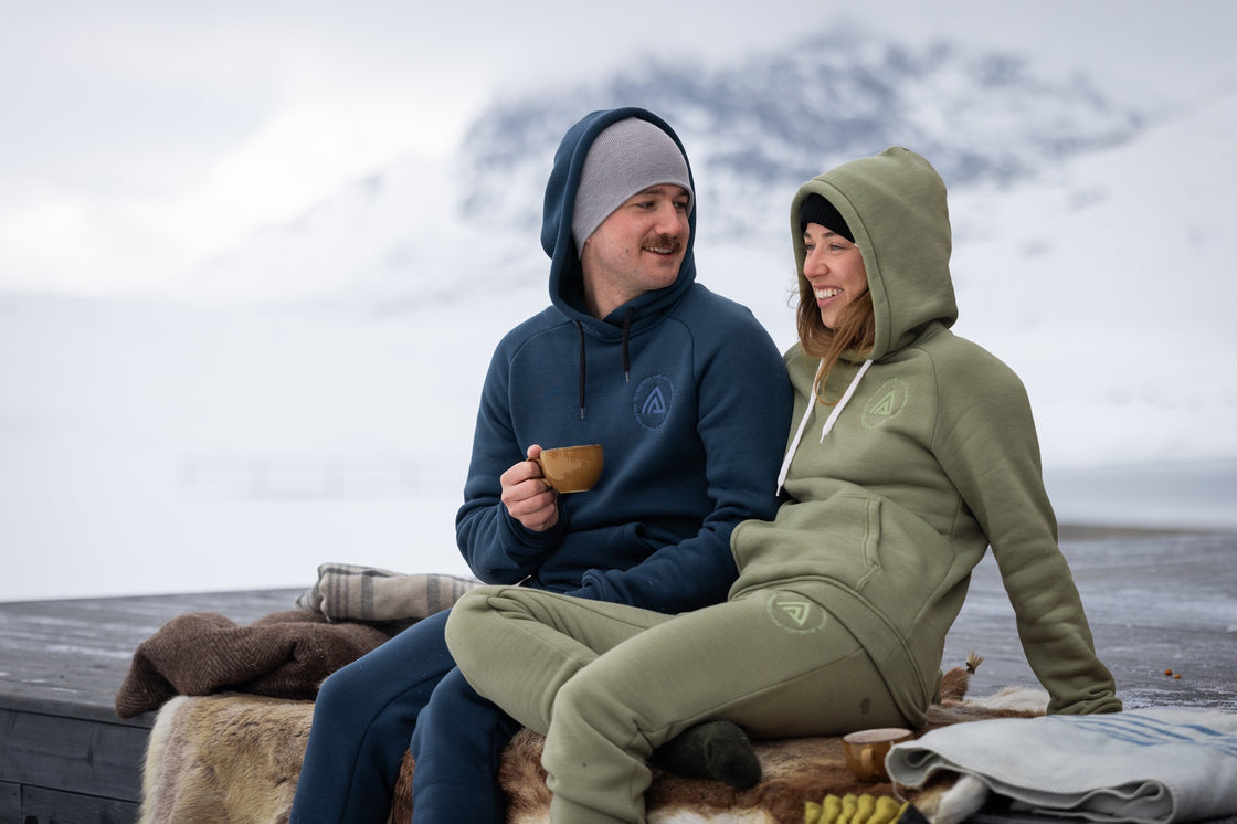 Merino Fleecewool Hoodie Damen