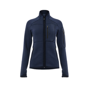 Veste en laine polaire mérinos Femme