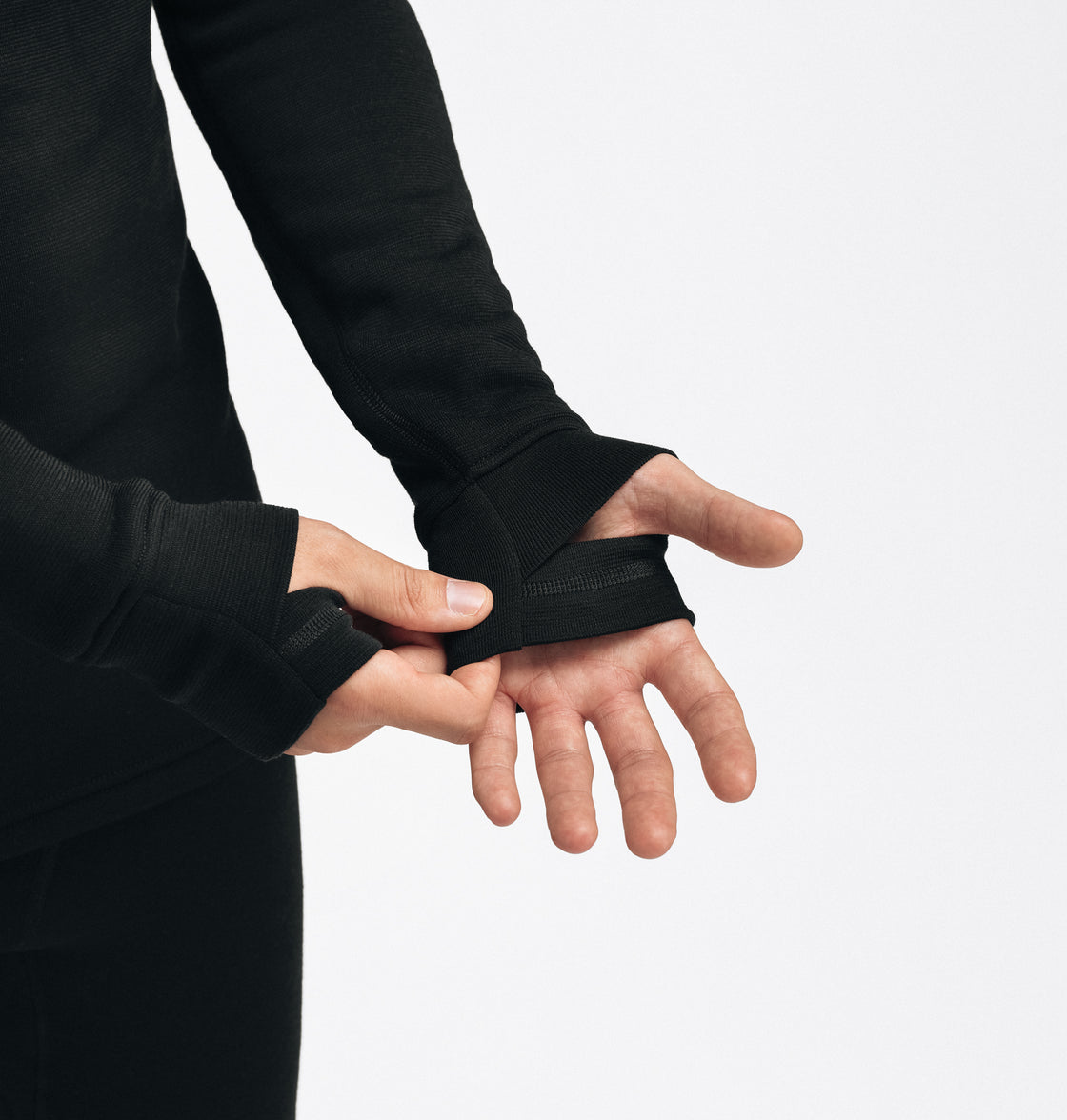 Merino Fleecewool Polo Zip Mens