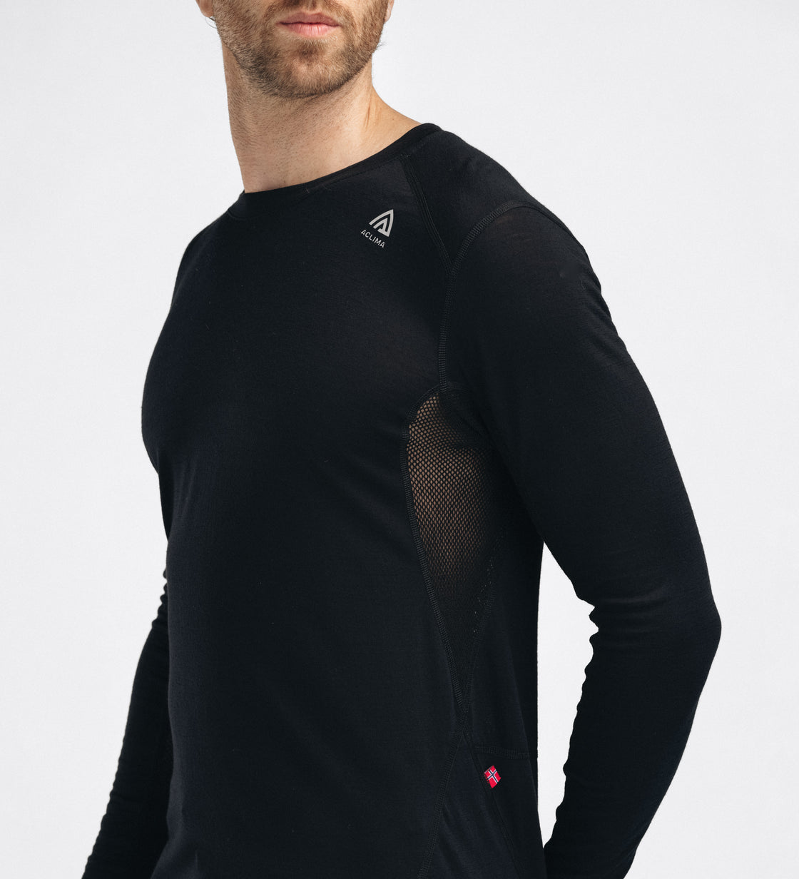 Lightwool Sports Long Sleeve ♂ (mit Netzeinsatz)