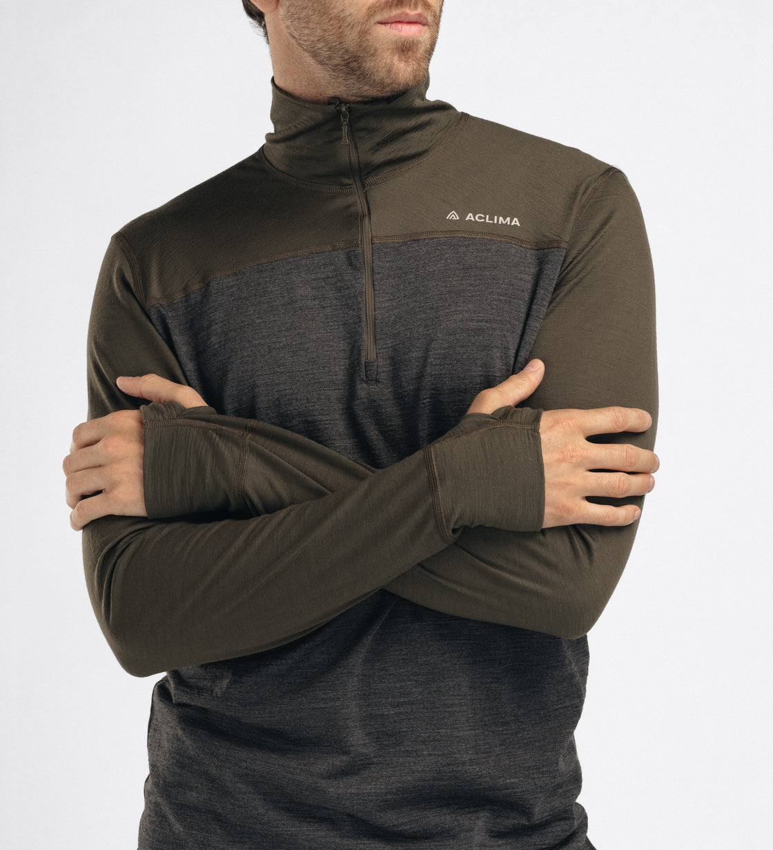 Lightwool 180 Polo Zip Herren (100% Merino)