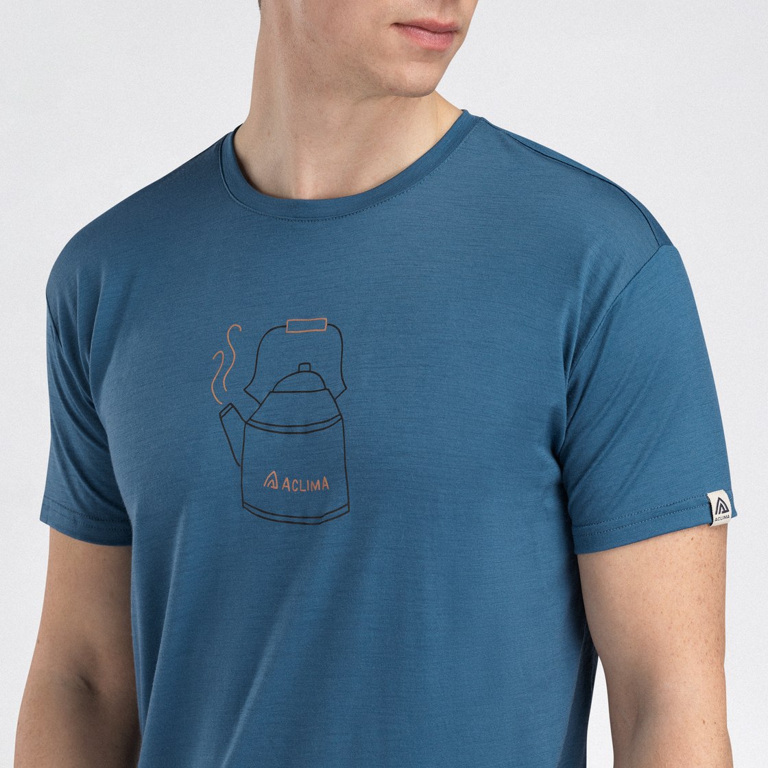 Lightwool Classic Tee Kettle ♂ (extra soft)