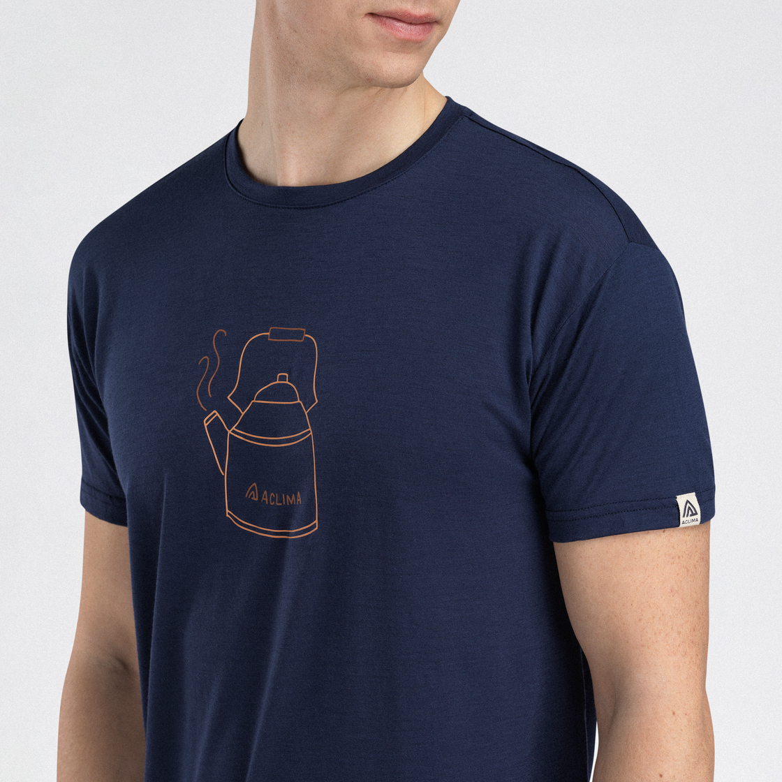 Lightwool Classic Tee Kettle ♂ (extra soft)