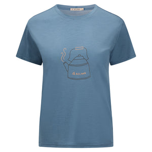 Lightwool Classic Tee Kettle ♀ (extra soft)
