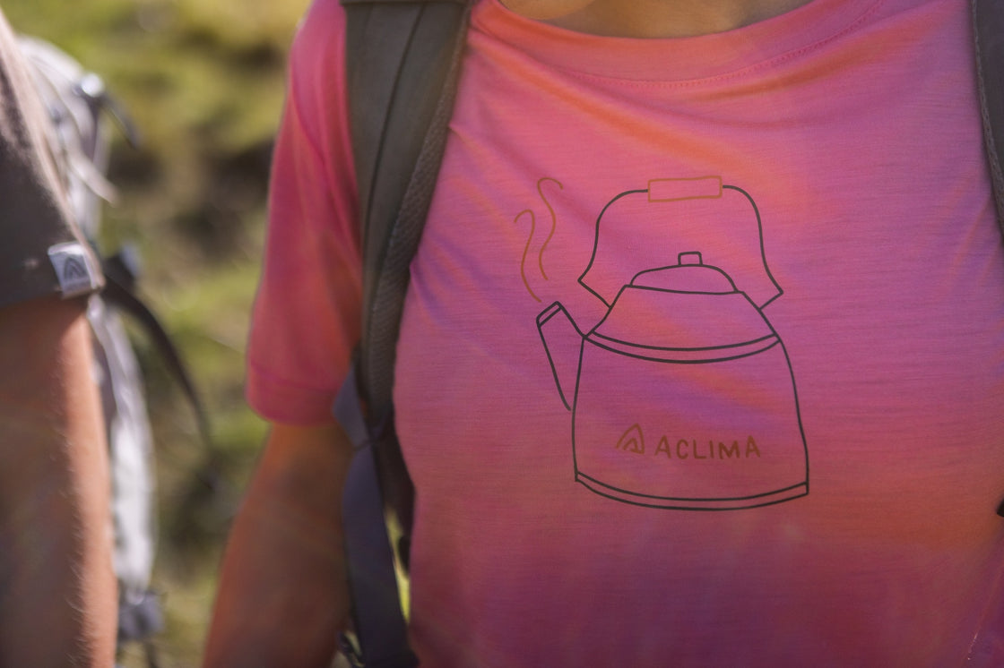 Lightwool Classic Tee Kettle ♀ (extra soft)