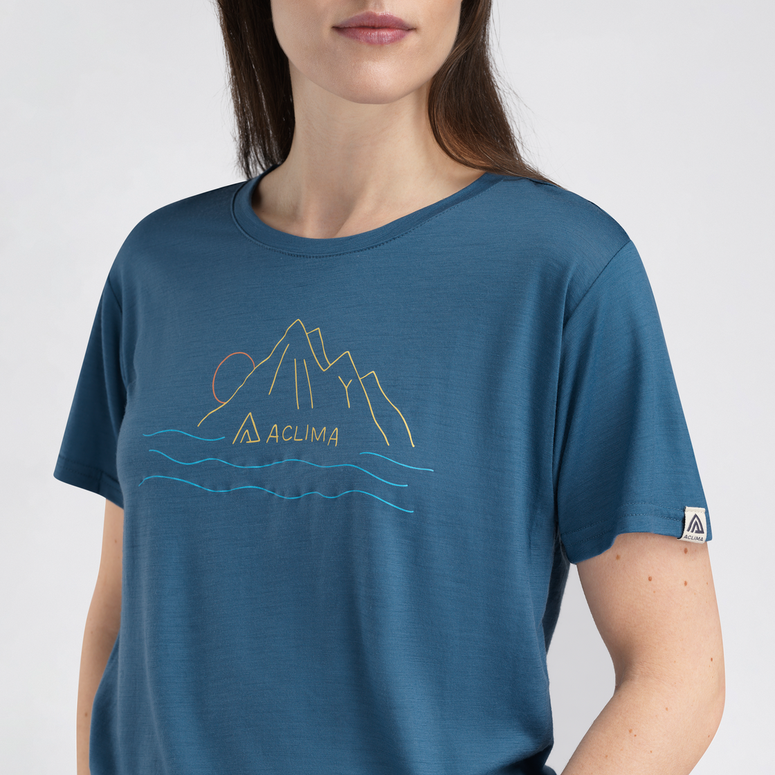 Lightwool Classic Tee Sunset ♀ (extra soft)