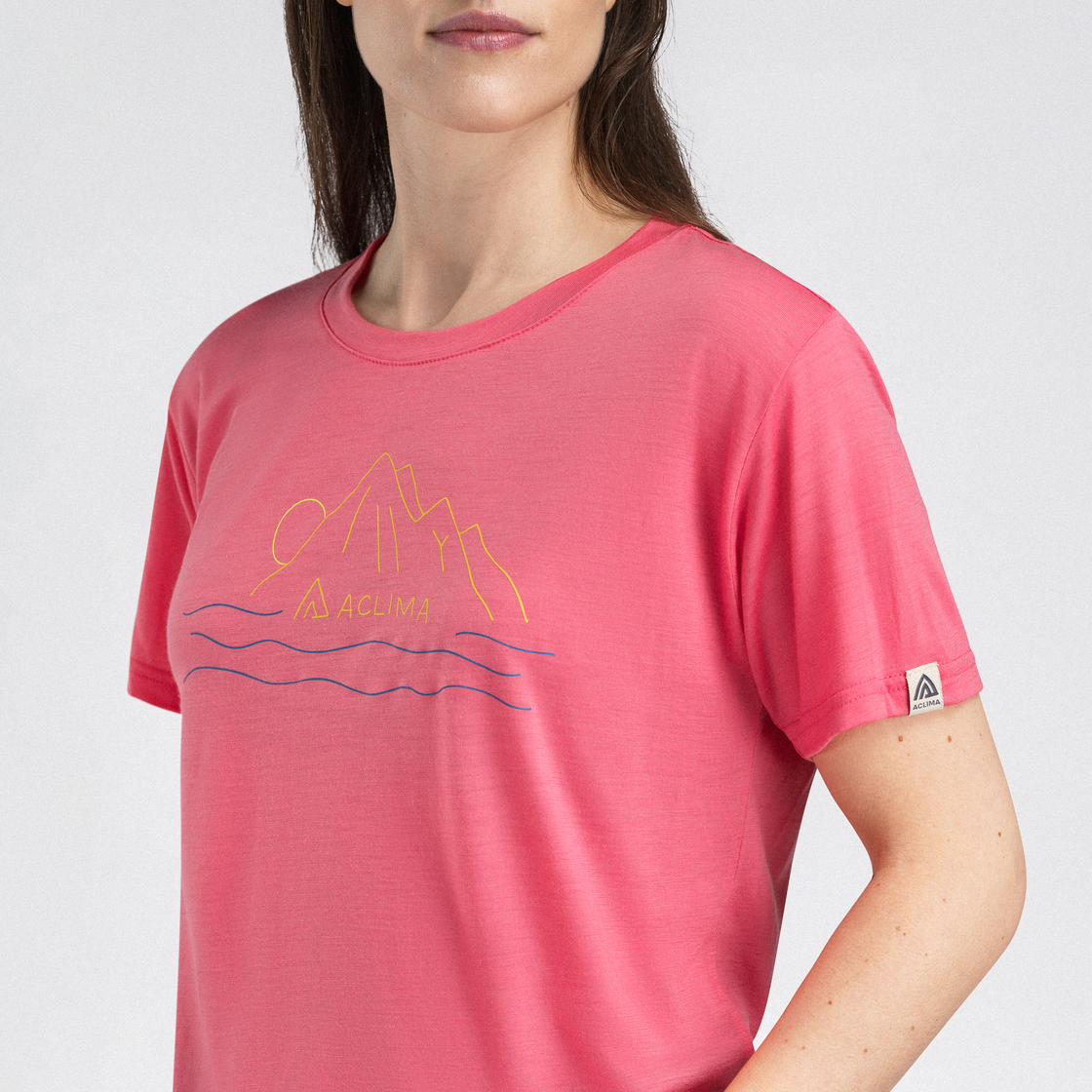 Lightwool Classic Tee Sunset ♀ (extra soft)