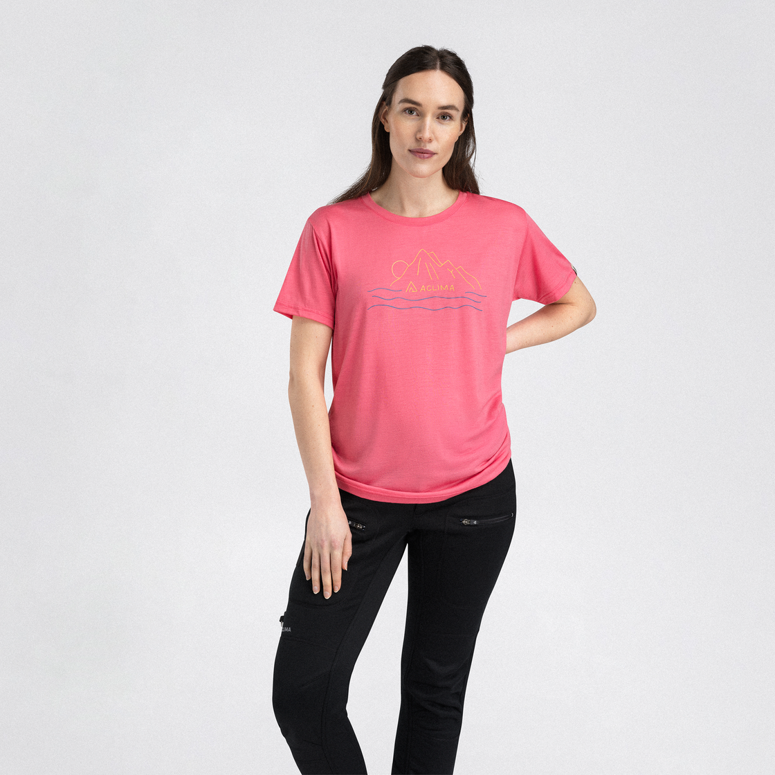 Lightwool Classic Tee Sunset ♀ (extra soft)