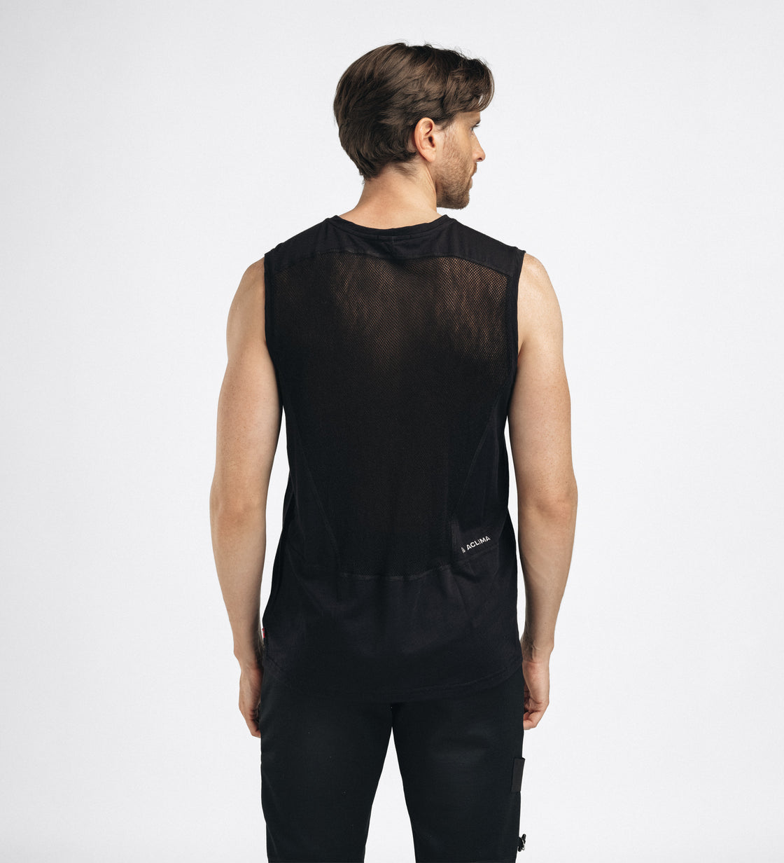 Lightwool Sports Singlet Mens (mit Netzeinsätzen)