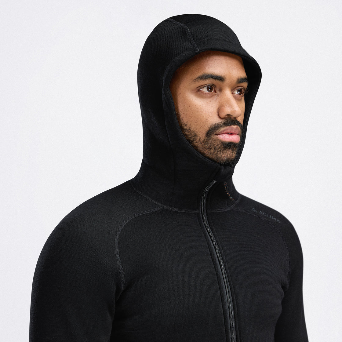 Merino Fleecewool Hooded Jacket Men