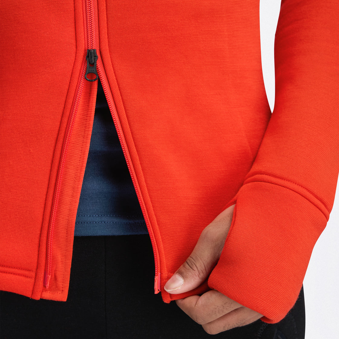 Merino Fleecewool Hooded Jacket Men