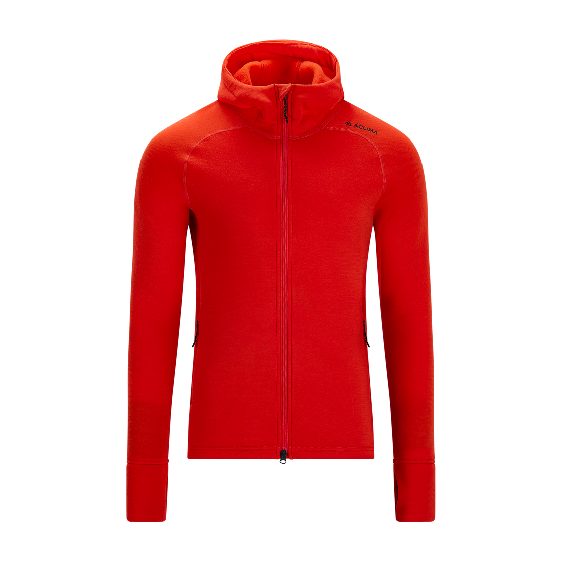 Merino Fleecewool Hooded Jacket Men