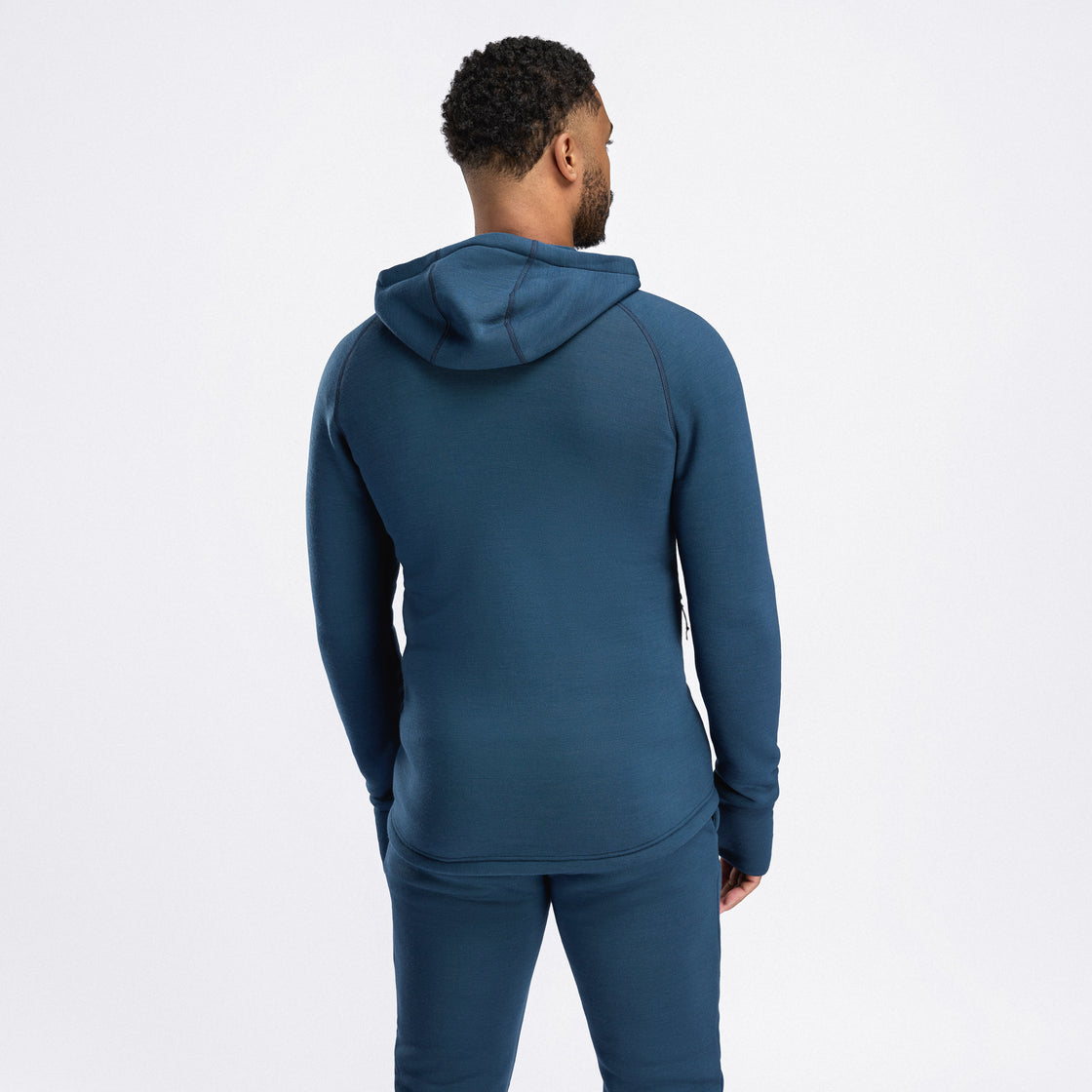 Merino Fleecewool Hooded Jacket Men