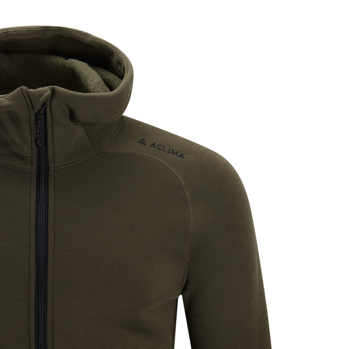 Merino Fleecewool Hooded Jacket Men