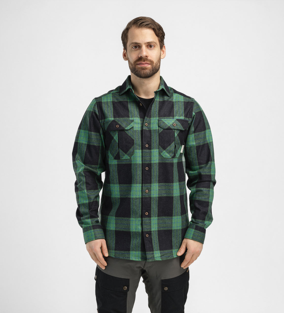 Reborn Wool Shirt Mens