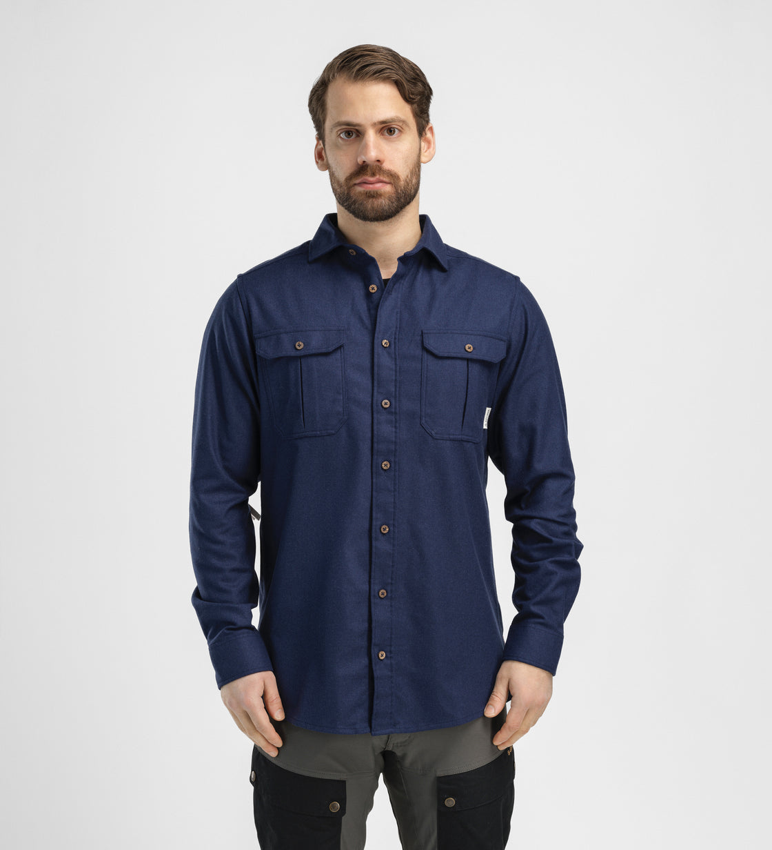 Reborn Wool Shirt Mens