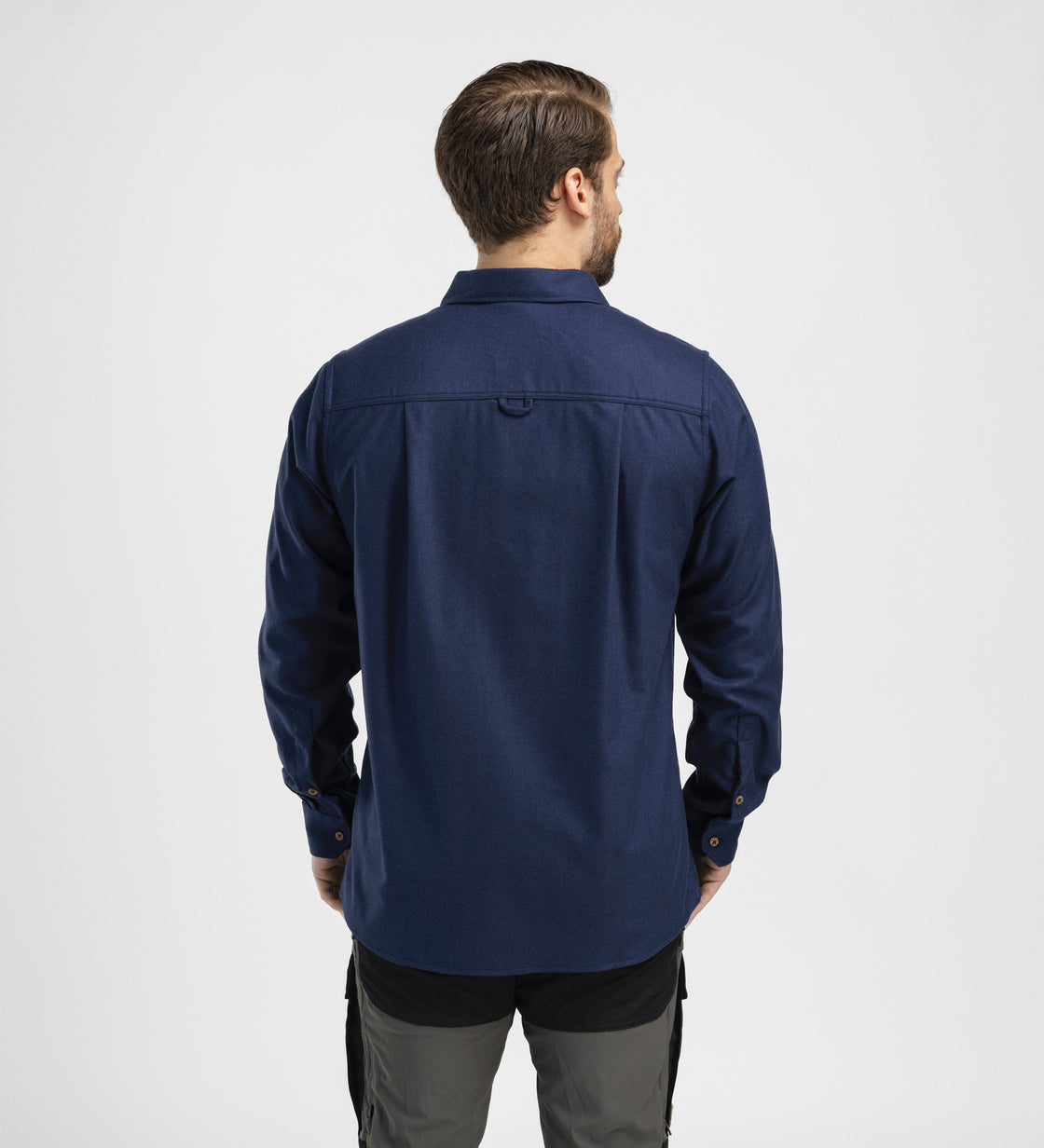 Reborn Wool Shirt Mens