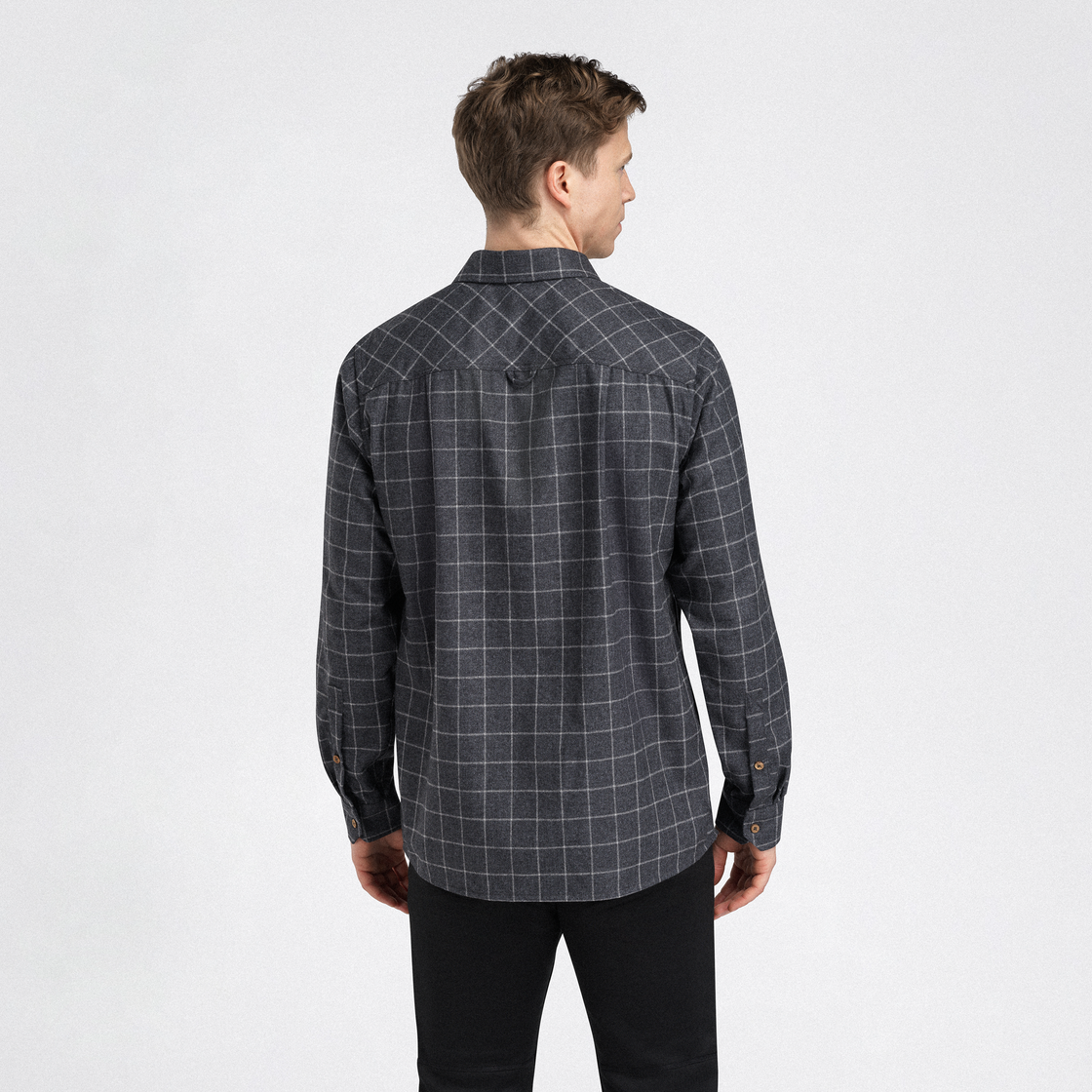 Reborn Wool Shirt Mens