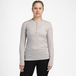 Warmwool Granddad Button Shirt ♀