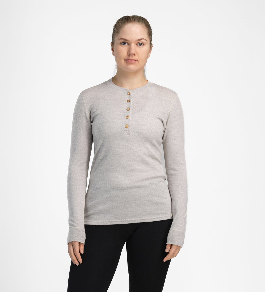 Warmwool Granddad Button Shirt ♀