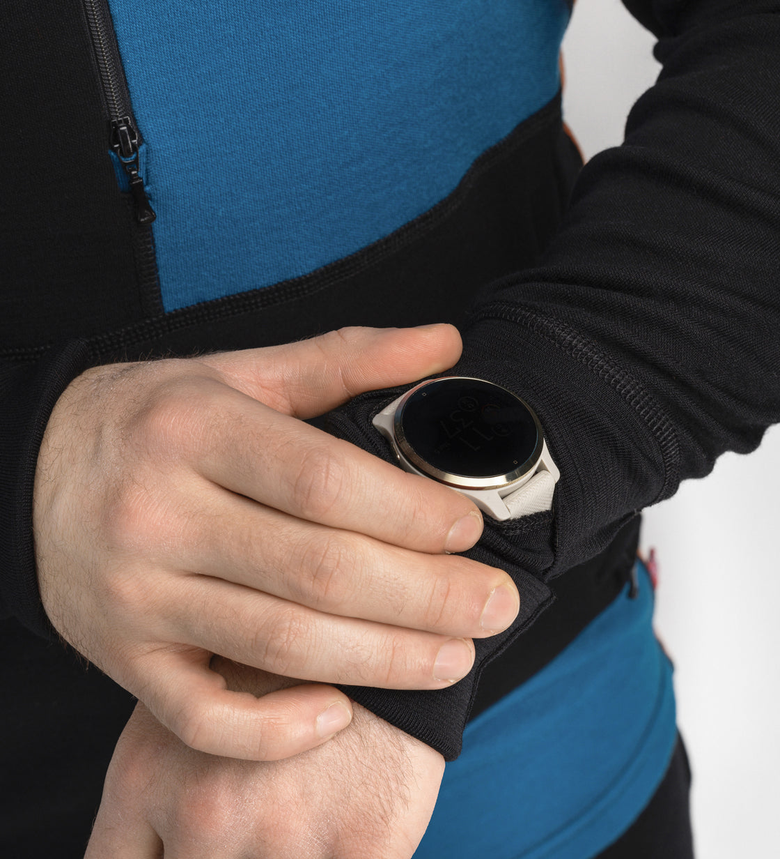 Warmwool Hood Sweater w/Zip ♂