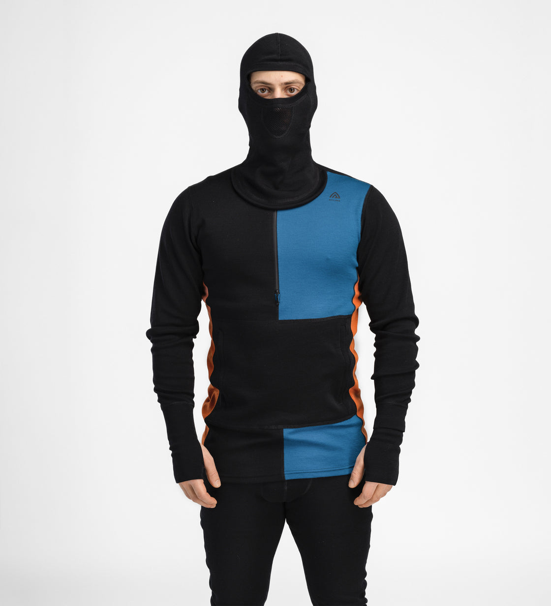 Base layer en laine de mérinos Aclima WarmWool Hood Sweater W/Zip Base layer en laine de mérinos Aclima WarmWool Hood Sweater W/Zip