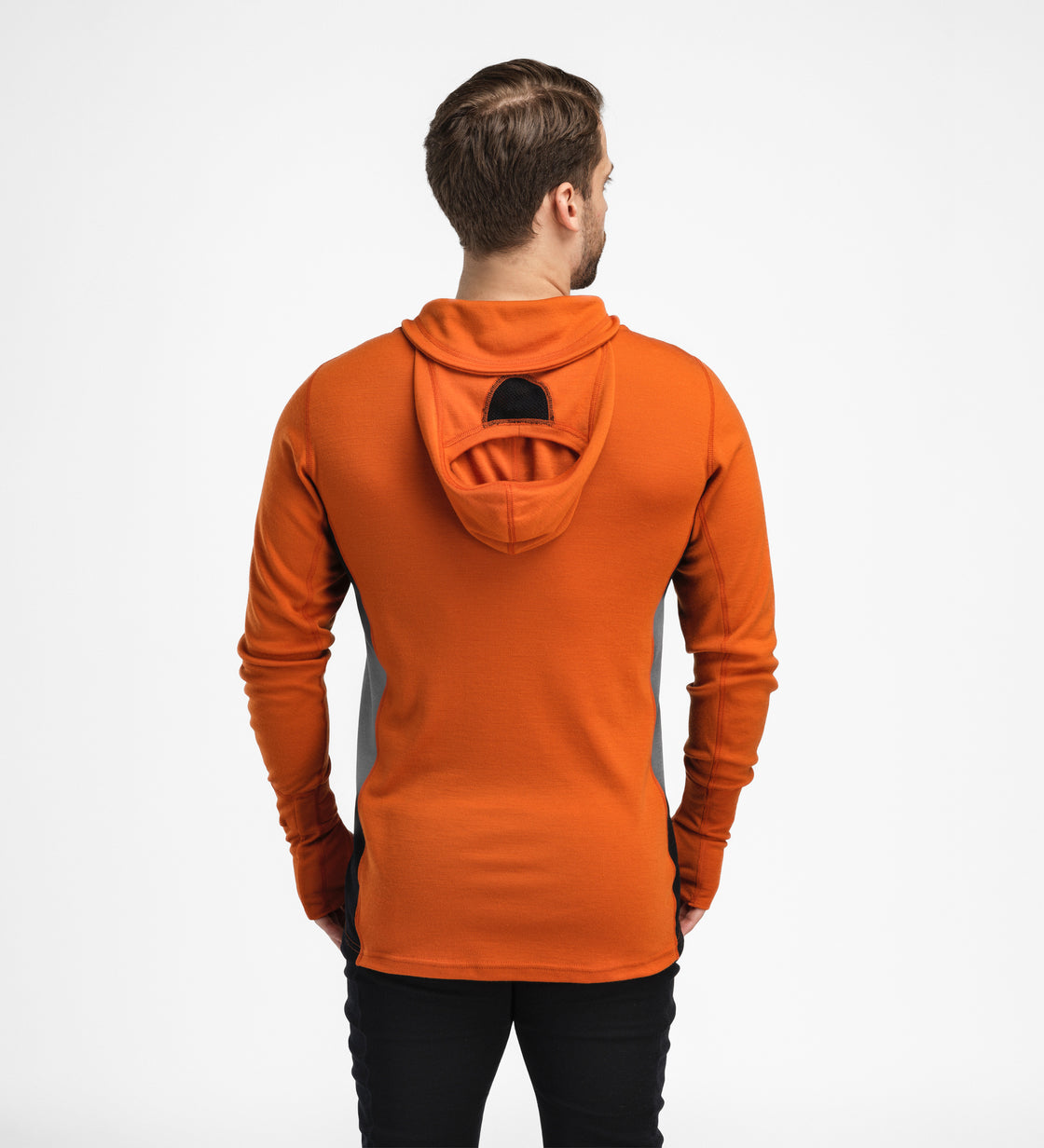 Warmwool Hood Sweater w/Zip ♂