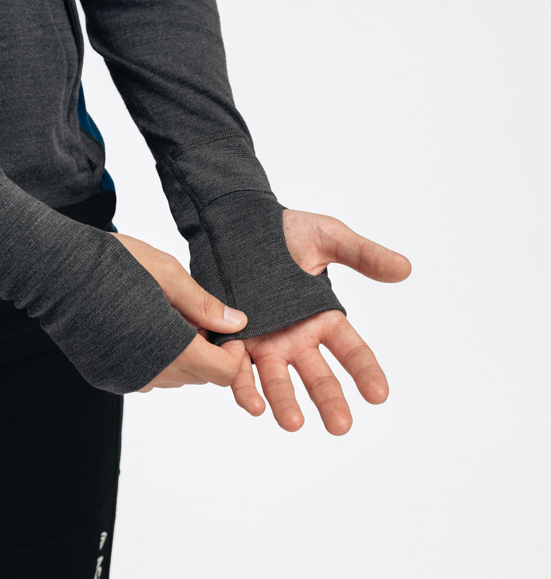 Warmwool Hood Sweater w/Zip ♂