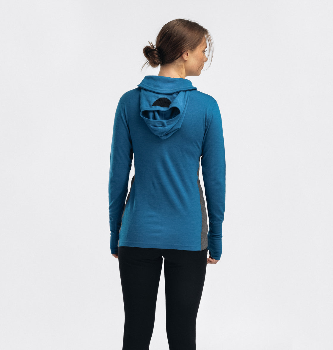 Warmwool Hood Sweater w/Zip ♀