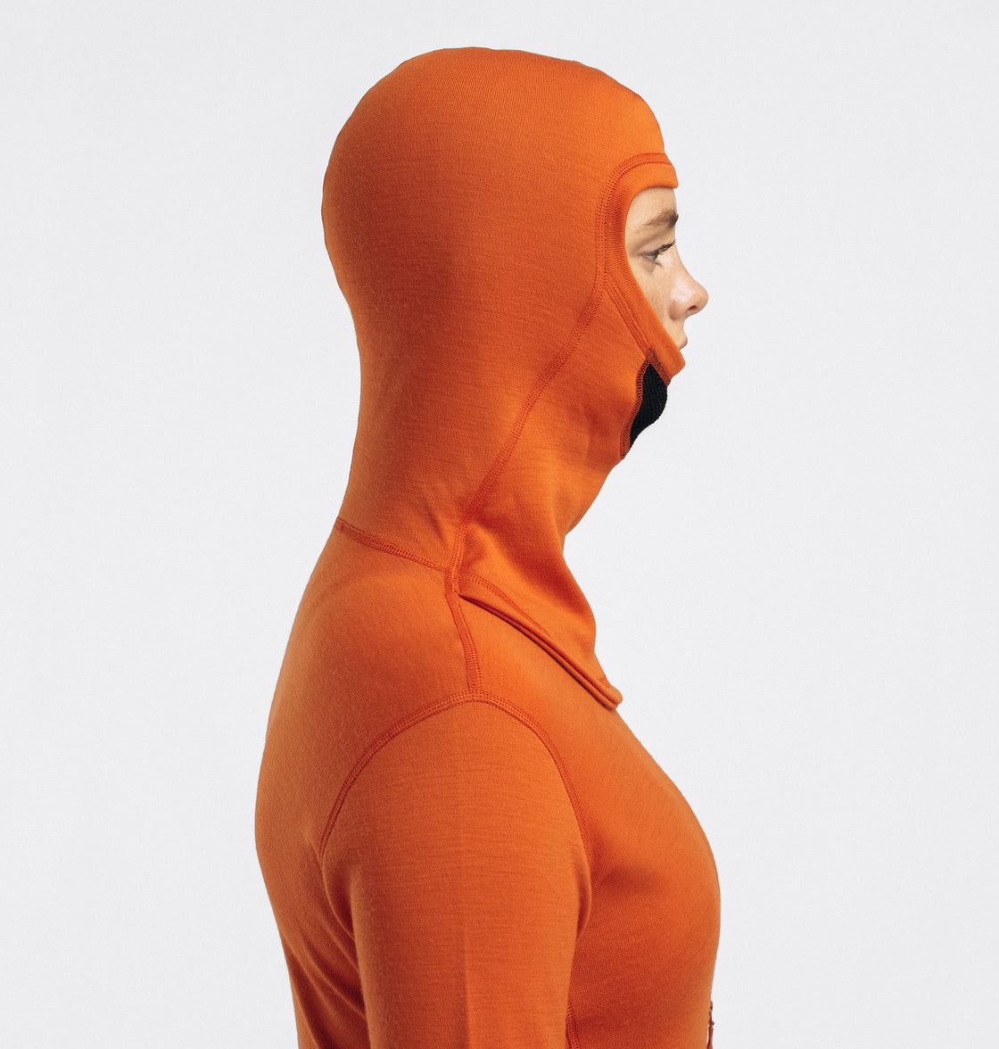 Warmwool Hood Sweater w/Zip ♀