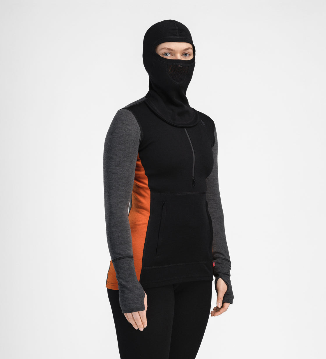 Warmwool Hood Sweater w/Zip ♀