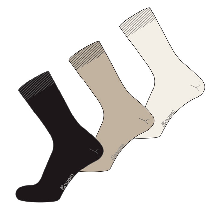 Essential Light Merino Socks 3pk