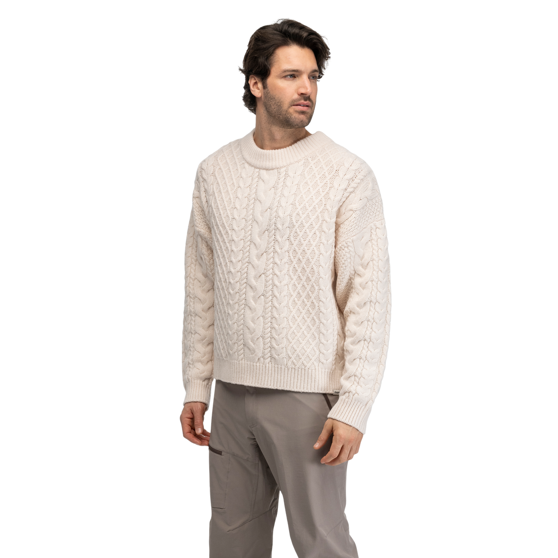Lofoten Knitted Wool Jumper Herren