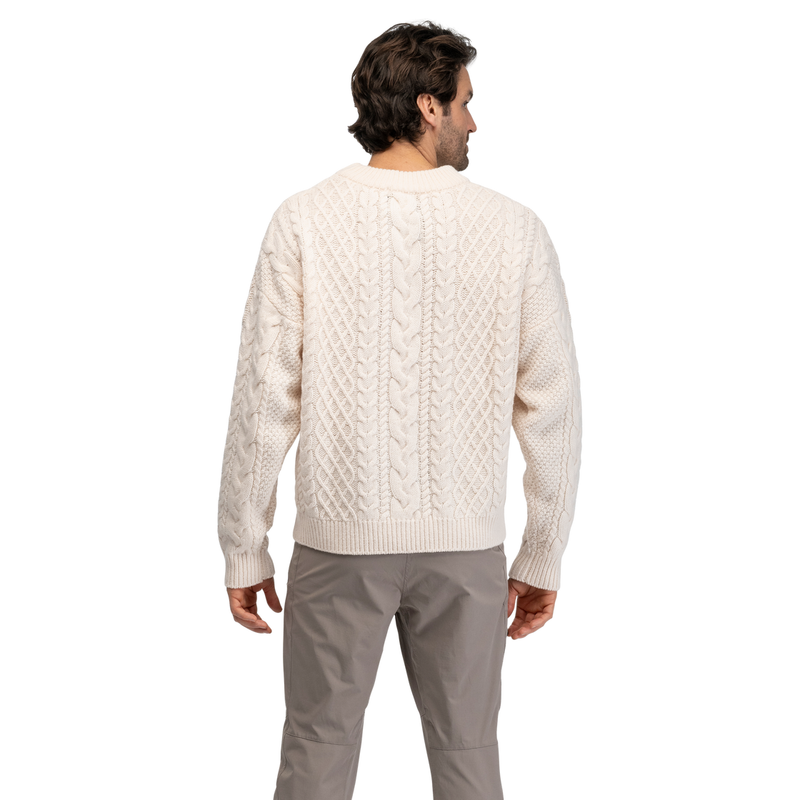 Lofoten Knitted Wool Jumper Herren