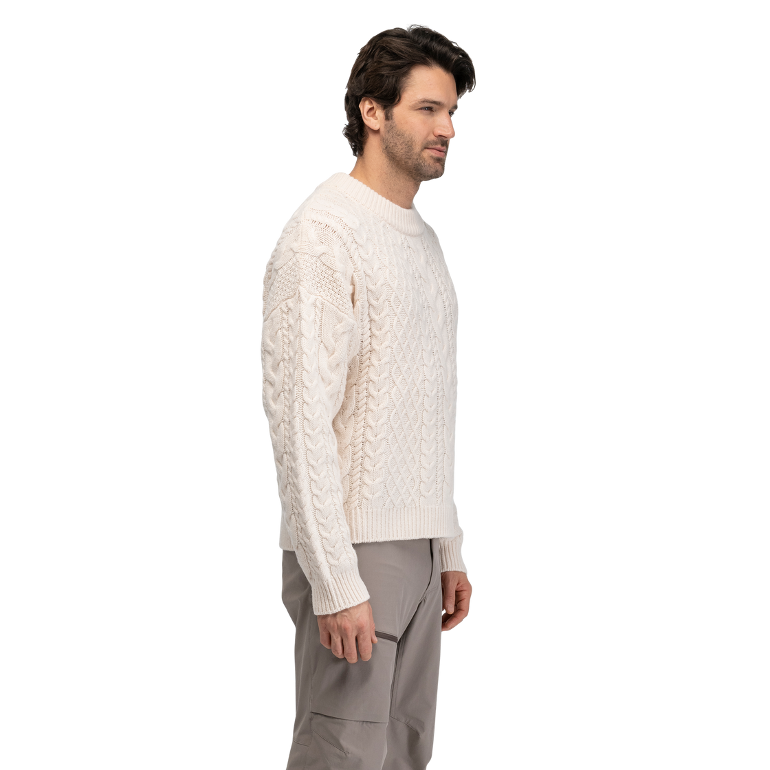 Lofoten Knitted Wool Jumper Herren