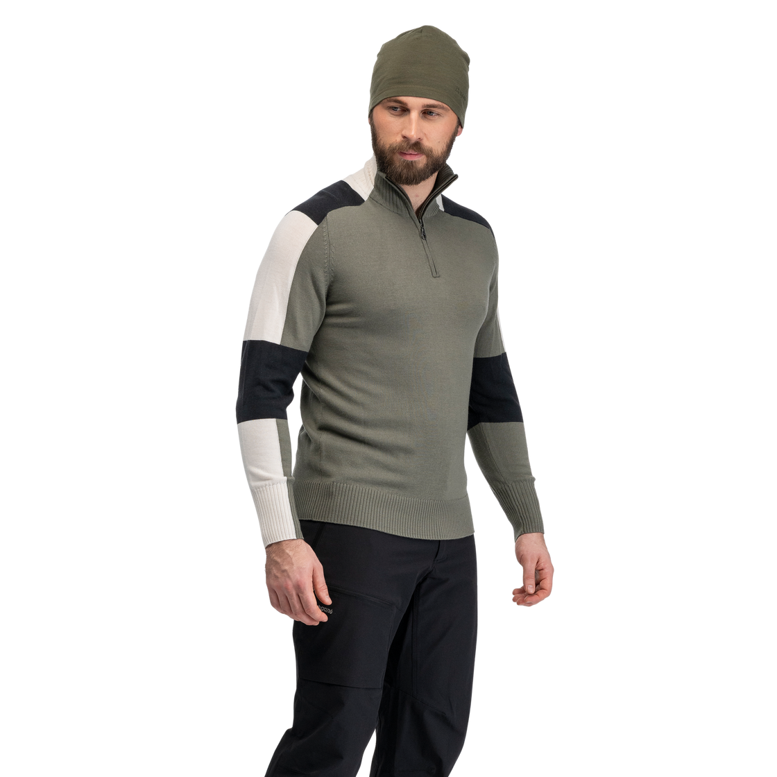 Lyderhorn Merino Wool Half Zip Herren