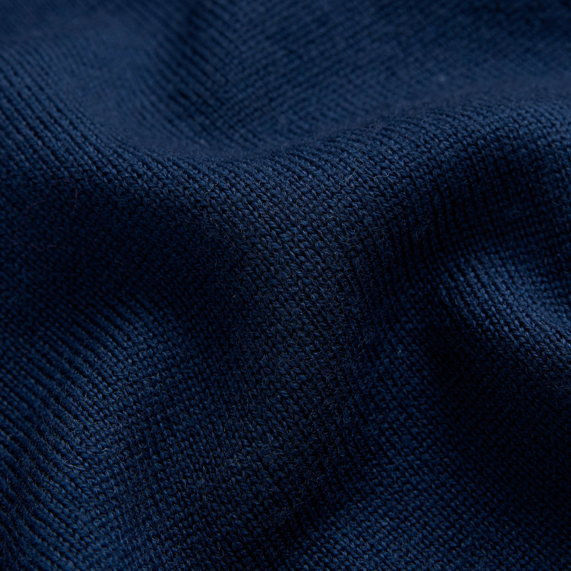 Minde Merino Wool Half Zip Herren