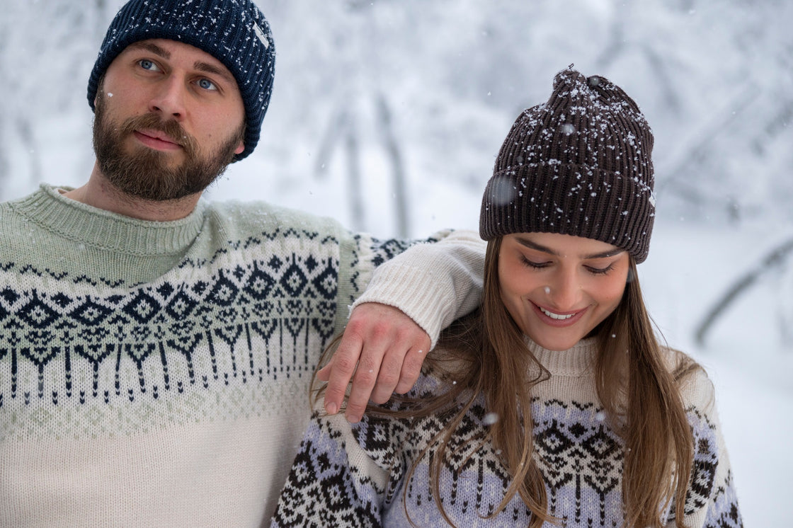 Steiro Knitted Wool Jumper Unisex