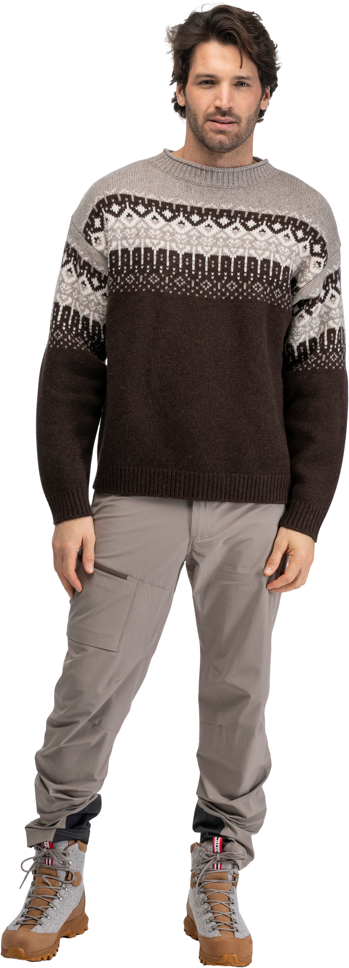 Steiro Knitted Wool Jumper Unisex