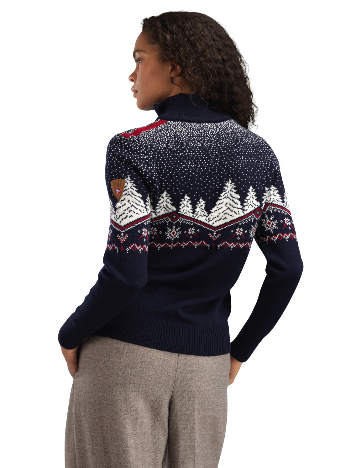 Christmas Sweater Merinowolle Damen